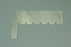 Scallop Icing Comb - Stainless Steel 6.25''