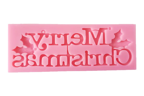 Merry Christmas Silicone Mould
