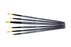 Premium Paint Brush Set 001 6 Taklon Brushes