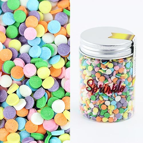 Pastel Confetti Sequins Sprinkles 100g