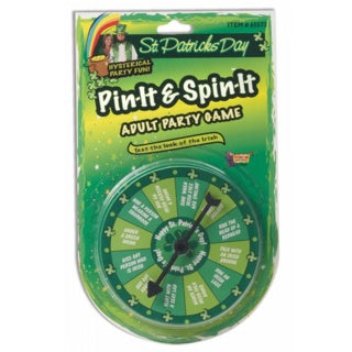 St Patrick'S Day Pin It And Spin It Game