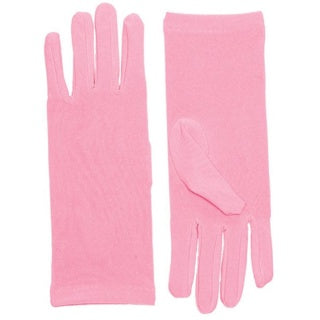 Pink Short Gloves