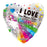 I Love You More Than Unicorns Heart Shape Foil 18'