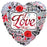 I Love You Heart Shape Foil  Foil 18'