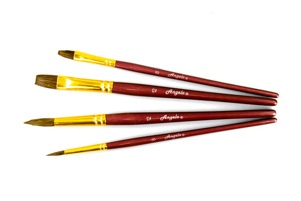 Premium Paint Brush Set Of 4 Flat