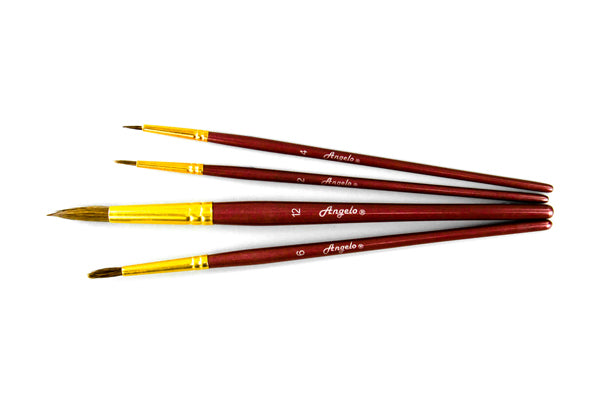 Premium Paint Brush Set Of 4 Round