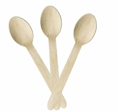 Wooden Spoons 100 pack