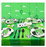 Plastic Soccer Tablecloth 140 x 200cm