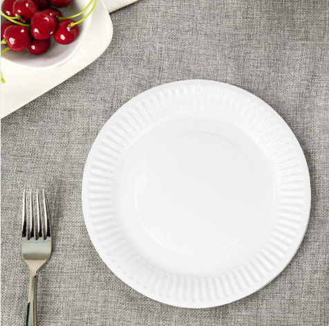 White Paper Plates 7''/50pk