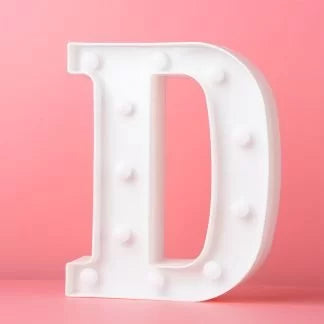 Led Light Letter D