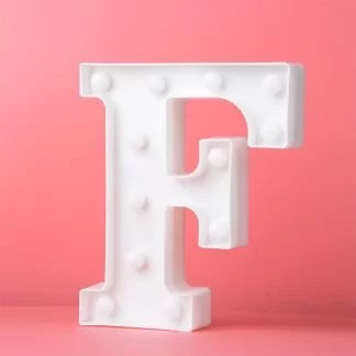 Led Light Letter F