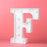 Led Light Letter F