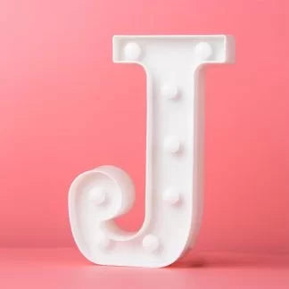 Led Light Letter J