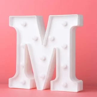 Led Light Letter M