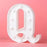 Led Light Letter Q