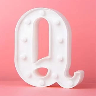Led Light Letter Q