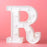 Led Light Letter R