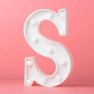 Led Light Letter S