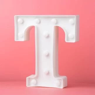 Led Light Letter T