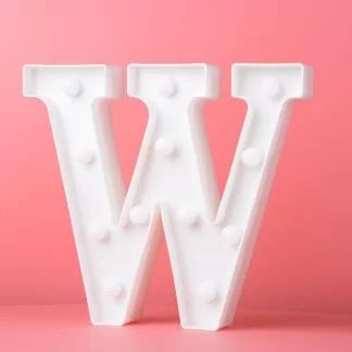 Led Light Letter W