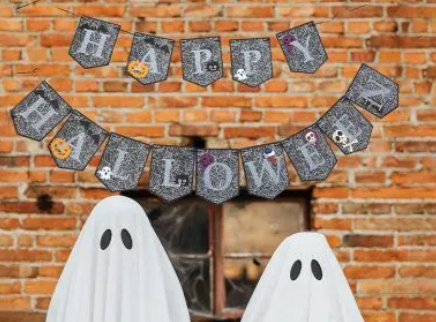 Happy Halloween Banner 4 Metres