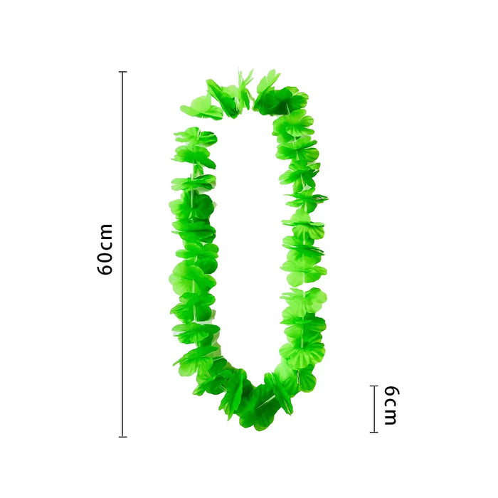 Small Petal Lei - Green