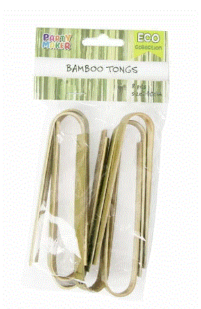 Eco Tongs 10cm Pack Of 8