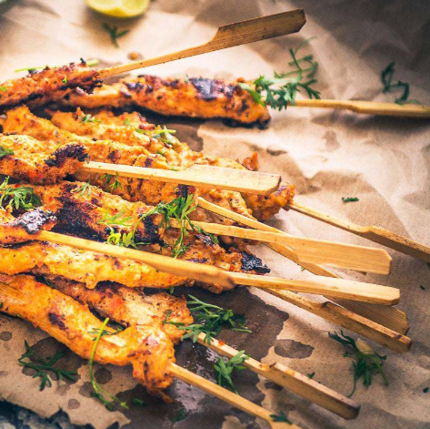 Bamboo Skewers 12cm 50 Pack — Red Fox Party Supplies