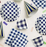 Blue Gingham Cocktail Napkin 25 Pk