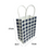 Blue Gingham Paper Loot Bag 10pk