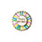 Happy Birthday Rainbow Foil Badge