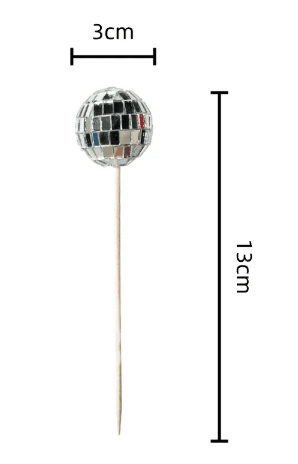 Disco Ball Picks 6Pk