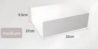 Foldable White Magnetic Gift Box
