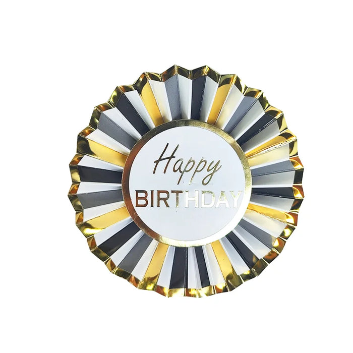 Happy Birthday Foil Badge