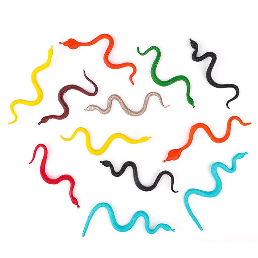 Plastic Snakes 12 Pack
