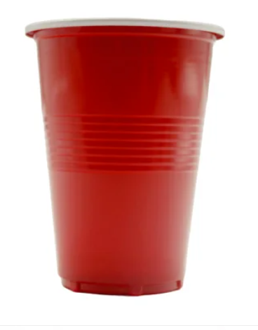 Red Plastic Party Cup 50Pk 473ml