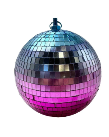 Rainbow Disco Ball - 15cm