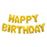 Happy Birthday Gold Foil Balloon Air Fill ONLY