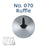 No. 70 Ruffle Piping Tip