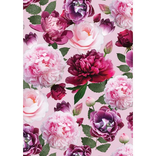 Folded Gift Wrap Roses