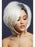 Fever Savanna Wig, True Blend, Ice Blonde, Asymmetric Bob, Side Parting, 30cm/ 12inch