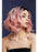 Fever Kourtney Wig, Two Toned Blend, Curls Long Bob, Centre Parting, 30cm/ 12in Baby Pink