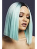 Fever Kylie Wig, Two Toned Blend, Inverted Long Bob, Centre Parting, 37cm/ 15in Peppermint