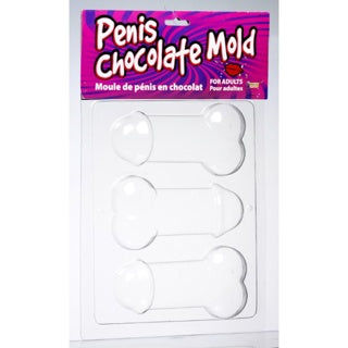 Chocolate Willy Mould - 3 Piece