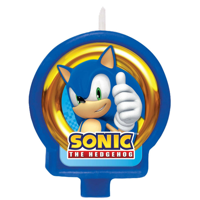 Sonic The Hedgehog Birthday Candle