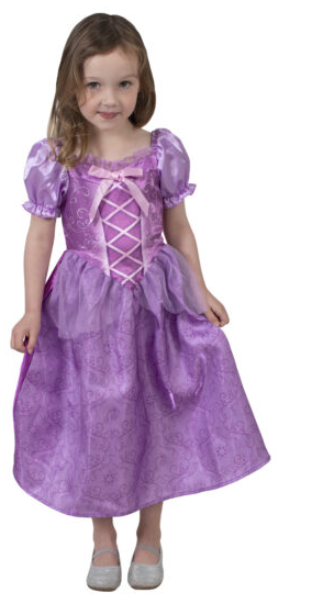 Children's Rapunzel Filagree Costume 4-6 Years
