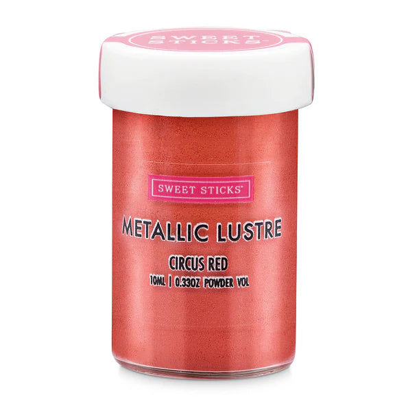 Metallic Lustre Circus Red