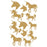 Unicorn Sticker Pack Gold