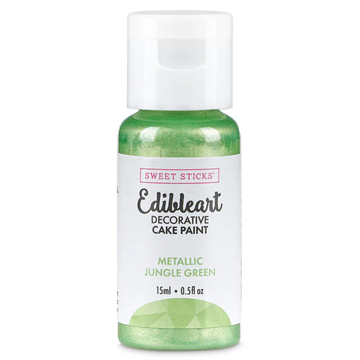 Metallic Jungle Green Edibleart Paint 15ml