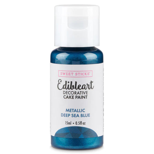 Metallic Deep Blue Sea Edibleart Paint 15ml